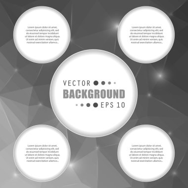 Web ve mobil uygulamalar, sanat şablon tasarımı, kartvizit Infographic, renk sayfa, broşür yaprak, serin afiş, kitap, poster, kapak, el ilanı için yaratıcı soyut kavram vektör kitapçık listesi.