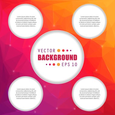 Web ve mobil uygulamalar, sanat şablon tasarımı, kartvizit Infographic, renk sayfa, broşür yaprak, serin afiş, kitap, poster, kapak, el ilanı için yaratıcı soyut kavram vektör kitapçık listesi.