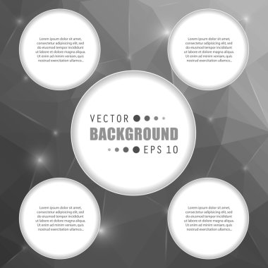 Web ve mobil uygulamalar, sanat şablon tasarımı, kartvizit Infographic, renk sayfa, broşür yaprak, serin afiş, kitap, poster, kapak, el ilanı için yaratıcı soyut kavram vektör kitapçık listesi.