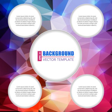 Web ve mobil uygulamalar, sanat şablon tasarımı, kartvizit Infographic, renk sayfa, broşür yaprak, serin afiş, kitap, poster, kapak, el ilanı için yaratıcı soyut kavram vektör kitapçık listesi.