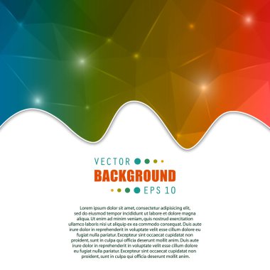 Web ve mobil uygulamalar, sanat şablon tasarımı, kartvizit Infographic, renk sayfa, broşür yaprak, serin afiş, kitap, poster, kapak, el ilanı için yaratıcı soyut kavram vektör kitapçık listesi.