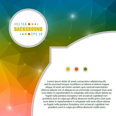 Web ve mobil uygulamalar, sanat şablon tasarımı, kartvizit Infographic, renk sayfa, broşür yaprak, serin afiş, kitap, poster, kapak, el ilanı için yaratıcı soyut kavram vektör kitapçık listesi.