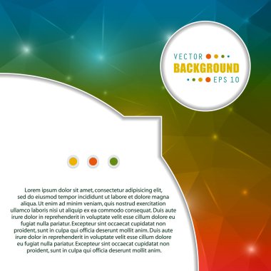 Web ve mobil uygulamalar, sanat şablon tasarımı, kartvizit Infographic, renk sayfa, broşür yaprak, serin afiş, kitap, poster, kapak, el ilanı için yaratıcı soyut kavram vektör kitapçık listesi.