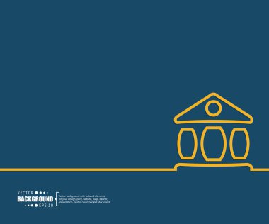 web ve mobil uygulamalar, illüstrasyon şablon tasarım, iş Infographic, sayfa, broşür, afiş, tanıtım, poster, kapak, kitapçık, belge için yaratıcı soyut kavram vektör arka plan.