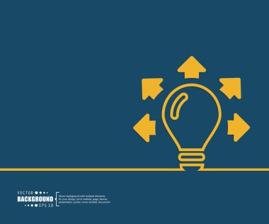 web ve mobil uygulamalar, illüstrasyon şablon tasarım, iş Infographic, sayfa, broşür, afiş, tanıtım, poster, kapak, kitapçık, belge için yaratıcı soyut kavram vektör arka plan.