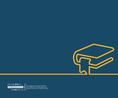 web ve mobil uygulamalar, illüstrasyon şablon tasarım, iş Infographic, sayfa, broşür, afiş, tanıtım, poster, kapak, kitapçık, belge için yaratıcı soyut kavram vektör arka plan.