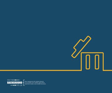 web ve mobil uygulamalar, illüstrasyon şablon tasarım, iş Infographic, sayfa, broşür, afiş, tanıtım, poster, kapak, kitapçık, belge için yaratıcı soyut kavram vektör arka plan.