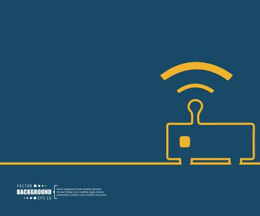 web ve mobil uygulamalar, illüstrasyon şablon tasarım, iş Infographic, sayfa, broşür, afiş, tanıtım, poster, kapak, kitapçık, belge için yaratıcı soyut kavram vektör arka plan.
