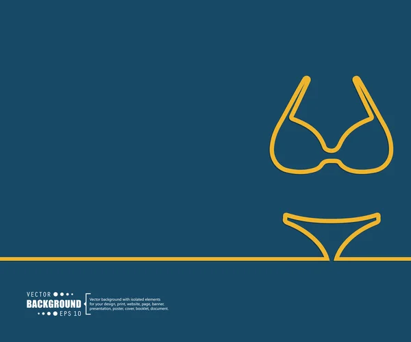 Premium Vector  Bra icon logo design