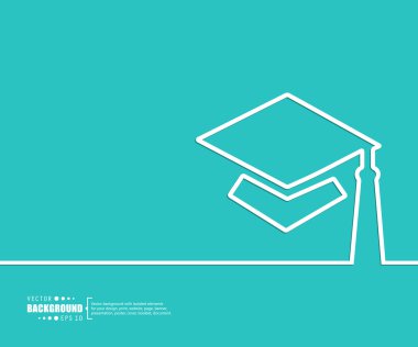 Yaratıcı soyut kavram vektör arka plan. Web ve mobil uygulamalar, illüstrasyon şablon tasarım, iş Infographic, broşür, afiş, tanıtım, poster, kapak, kitapçık, belge için.