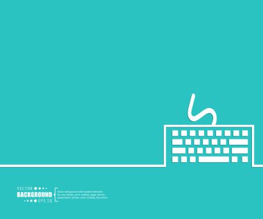 web ve mobil uygulamalar, illüstrasyon şablon tasarım, iş Infographic, sayfa, broşür, afiş, tanıtım, poster, kapak, kitapçık, belge için yaratıcı soyut kavram vektör arka plan.