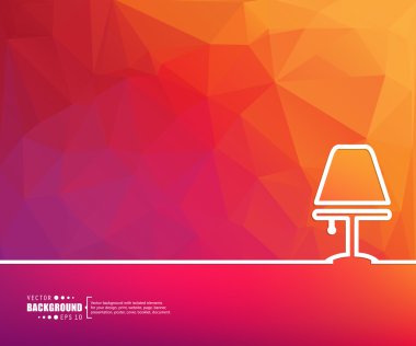 web ve mobil uygulamalar, illüstrasyon şablon tasarım, iş Infographic, sayfa, broşür, afiş, tanıtım, poster, kapak, kitapçık, belge için yaratıcı soyut kavram vektör arka plan.
