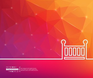 Abstract vector background. For web and mobile applications, illustration template design, creative business infographic, brochure, banner, presentation, concept poster, cover, booklet, document.