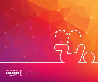 Abstract vector background. For web and mobile applications, illustration template design, creative business infographic, brochure, banner, presentation, concept poster, cover, booklet, document.