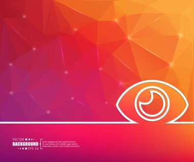 web ve mobil uygulamalar, illüstrasyon şablon tasarım, iş Infographic, sayfa, broşür, afiş, tanıtım, poster, kapak, kitapçık, belge için yaratıcı soyut kavram vektör arka plan.