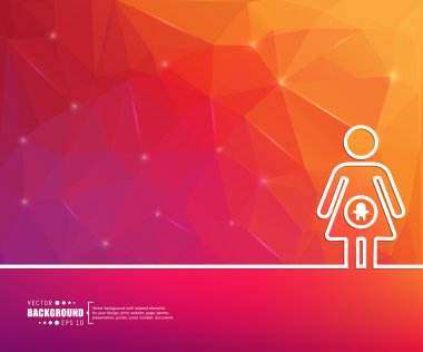 Abstract vector background. For web and mobile applications, illustration template design, creative business infographic, brochure, banner, presentation, concept poster, cover, booklet, document.