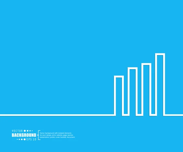 Concept créatif abstrait arrière-plan vectoriel. Pour applications web et mobiles, conception de gabarits d'illustration, infographie d'entreprise, brochure, bannière, présentation, affiche, couverture, livret, document . — Image vectorielle