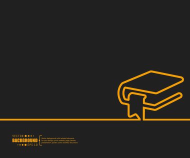 web ve mobil uygulamalar, illüstrasyon şablon tasarım, iş Infographic, sayfa, broşür, afiş, tanıtım, poster, kapak, kitapçık, belge için yaratıcı soyut kavram vektör arka plan.