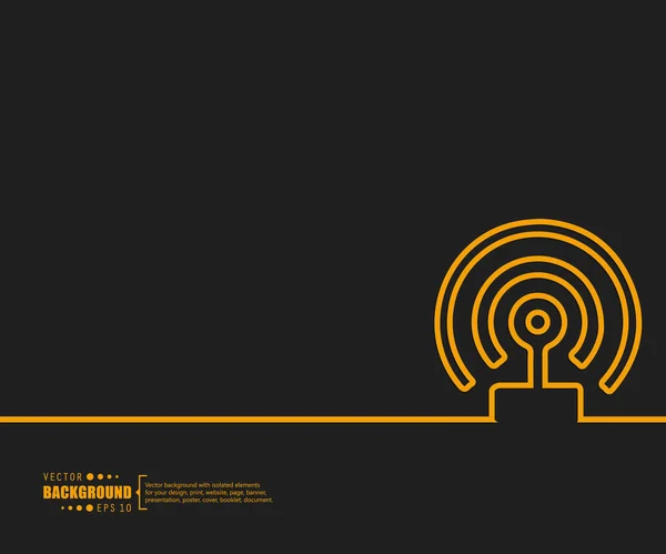 Streszczenie tło wektor koncepcja kreatywnych dla dokumentu sieci Web i aplikacji Mobile, ilustracja szablon projektu, biznes infographic, strony, broszura, baner, prezentacji, plakat, okładka, broszury,. — Wektor stockowy