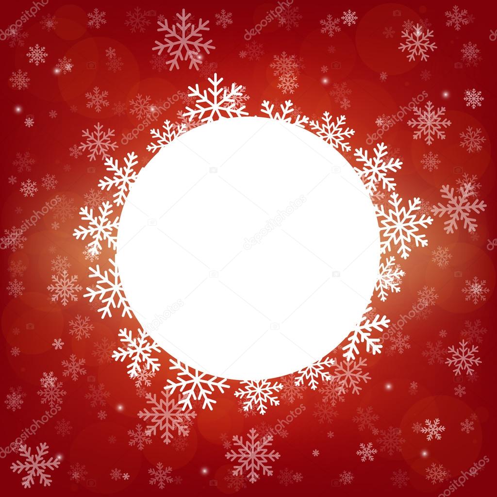 Vector Merry Christmas and Happy New Year 2016 greeting card background for Web and Mobile app