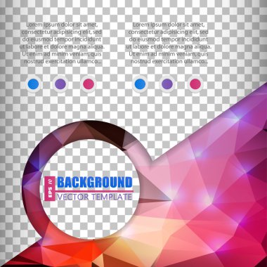 Web ve mobil uygulamalar, sanat şablon tasarımı, kartvizit Infographic, renk sayfa, broşür yaprak, serin afiş, kitap, poster, kapak, el ilanı için yaratıcı soyut kavram vektör kitapçık listesi.