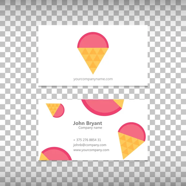 Abstract Creative concept vector logo of ice cream for web and mobile applications isolated on background, art illustration template design, business infographic and social media, symbol, element.