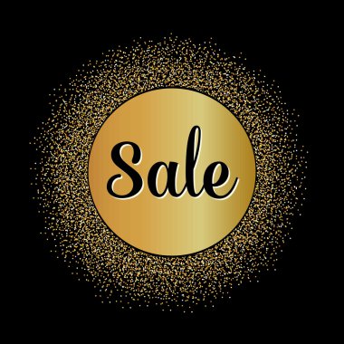 Abstract Creative concept vector design layout with text - sale. For web and mobile icon isolated on background, art template, retro elements, logos, identity, labels, badge, ink, tag, old card, logo.