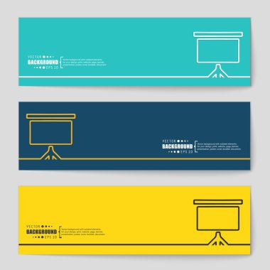 web ve mobil uygulamalar, illüstrasyon şablon tasarım, iş Infographic, sayfa, broşür, afiş, tanıtım, poster, kapak, kitapçık, belge için yaratıcı soyut kavram vektör arka plan.