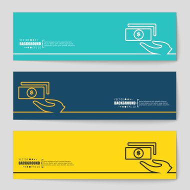 web ve mobil uygulamalar, illüstrasyon şablon tasarım, iş Infographic, sayfa, broşür, afiş, tanıtım, poster, kapak, kitapçık, belge için yaratıcı soyut kavram vektör arka plan.