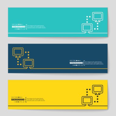 web ve mobil uygulamalar, illüstrasyon şablon tasarım, iş Infographic, sayfa, broşür, afiş, tanıtım, poster, kapak, kitapçık, belge için yaratıcı soyut kavram vektör arka plan.