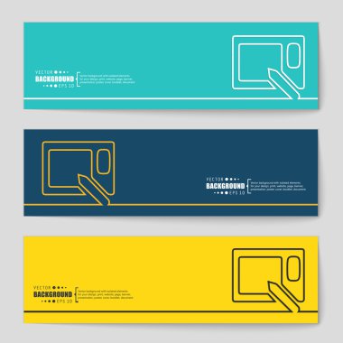 web ve mobil uygulamalar, illüstrasyon şablon tasarım, iş Infographic, sayfa, broşür, afiş, tanıtım, poster, kapak, kitapçık, belge için yaratıcı soyut kavram vektör arka plan.