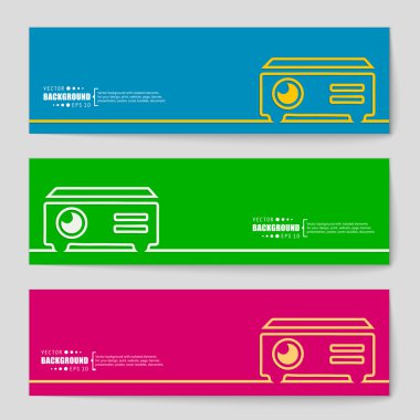 web ve mobil uygulamalar, illüstrasyon şablon tasarım, iş Infographic, sayfa, broşür, afiş, tanıtım, poster, kapak, kitapçık, belge için yaratıcı soyut kavram vektör arka plan.