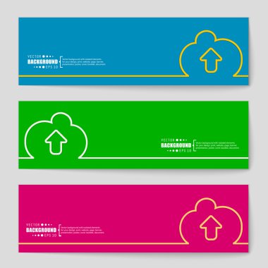 web ve mobil uygulamalar, illüstrasyon şablon tasarım, iş Infographic, sayfa, broşür, afiş, tanıtım, poster, kapak, kitapçık, belge için yaratıcı soyut kavram vektör arka plan.