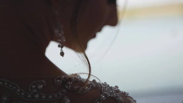 Bir parça kek yakın plan.