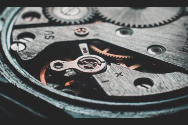 Bir kitabın yakın çekimi.