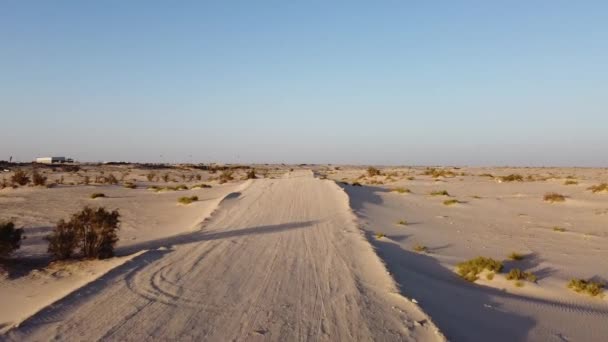 Близько до пустелі — стокове відео