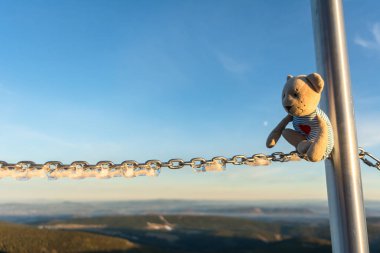 Çek Cumhuriyeti 'nde Snezka' ya yapılan gezide, Krkonose Ulusal Parkı