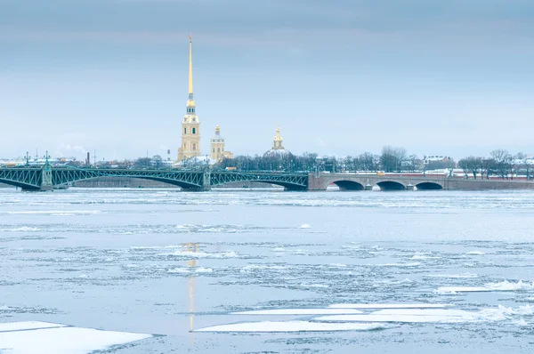 Peter ve Paul Fortress görünümünü. Saint Petersburg
