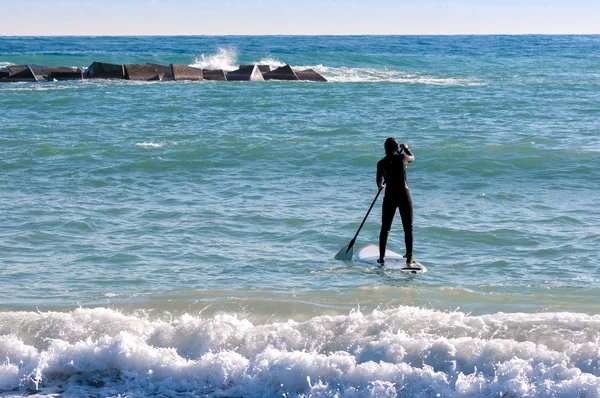 Kürek-yatılı açık su