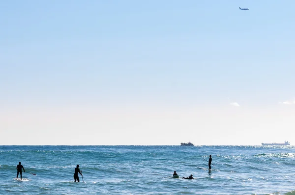 Kürek-yatılı açık su