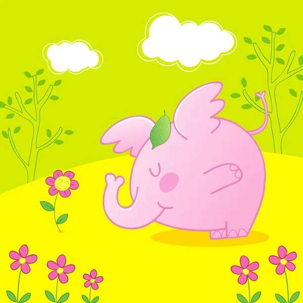 pembe bebek fil, pembe bebek fil masalı