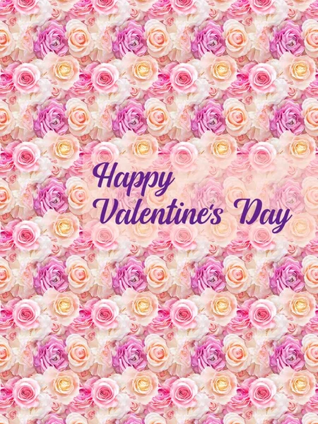 Feliz Dia Dos Namorados Para Todos Casais Solteiros Pessoas Relação — Fotografia de Stock