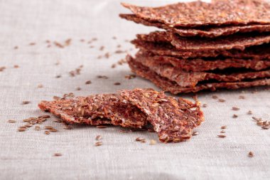 Sebze crispbread kraker