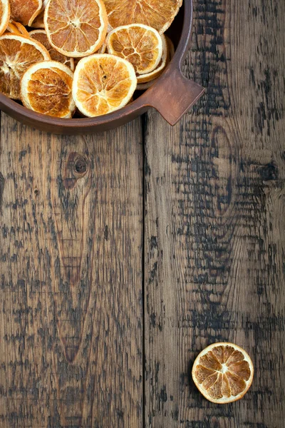 Fatias de laranja secas — Fotografia de Stock