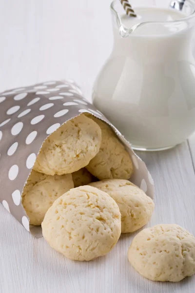 Lemon biscuits — Stock Photo, Image