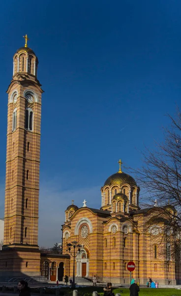 Kathedrale Von Christus Dem Erlöser Banja Luka Bosnien Und Herzegowina — Stockfoto