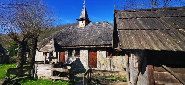 Village Ethnique Kotromanicevo Près Doboj Bosnie Herzégovine — Photo