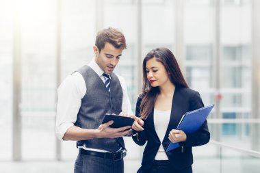 İş adamları toplantısı