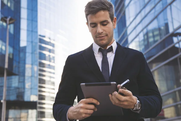 Portrait of a businessman — Stock Photo, Image