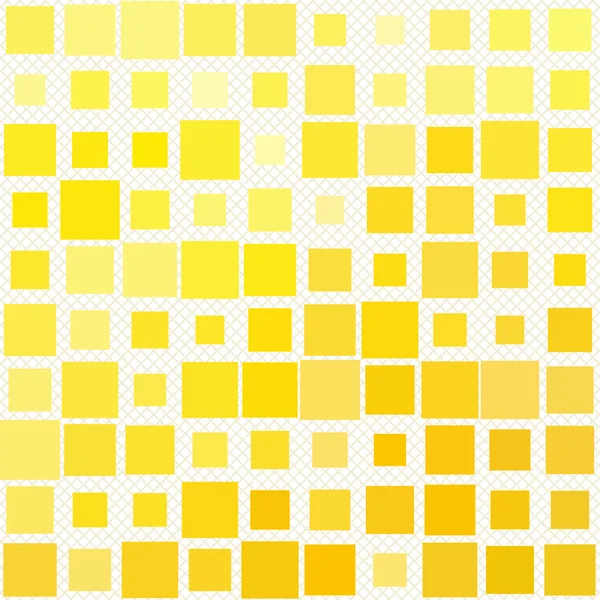 Прохладный абстрактный паттерн - узор квадратов разных цветов — стоковый вектор